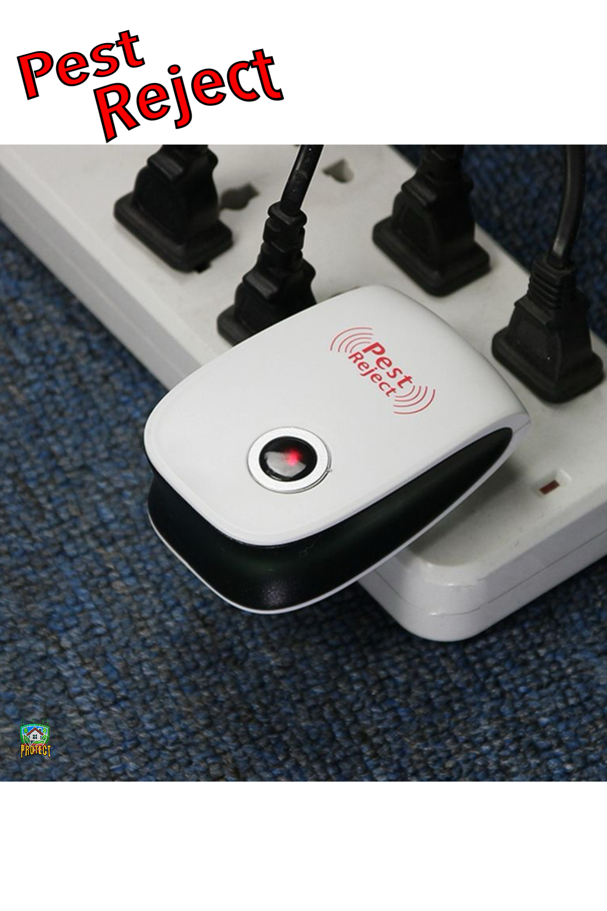 Pest Reject - Repelente Ultrasonico Eléctrico