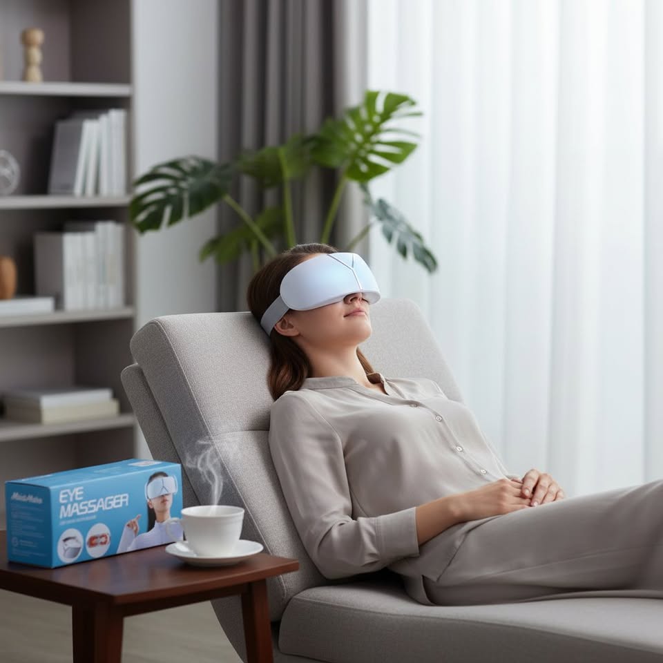 Masajeador De Ojos Inteligente Vibracion